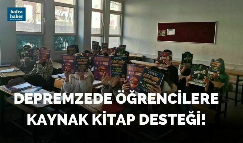 Bafder’den Depremzede Öğrencilere Kaynak Kitap Desteği!