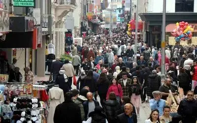 Çarşı pazarda bayram hareketliliği
