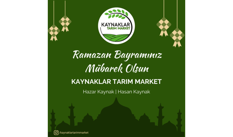 Kaynaklar Tarım Market'tenRamazan Bayramı Kutlaması - 