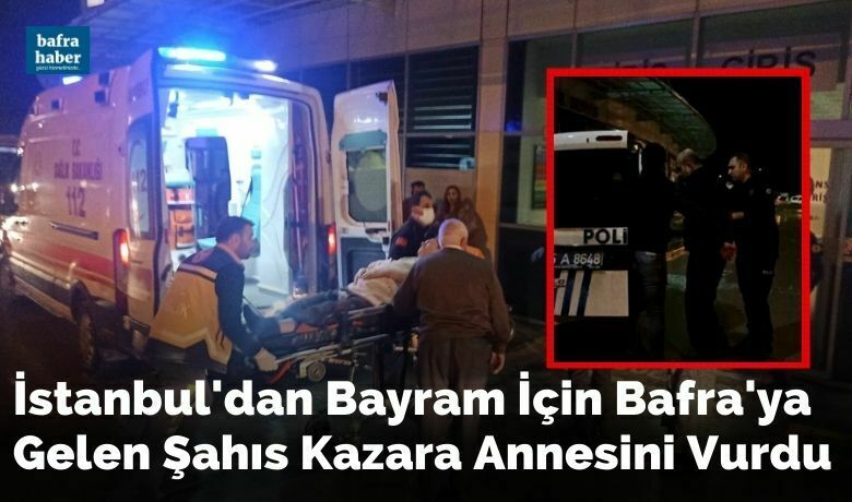 Silahını temizlerken yanlışlıkla annesini vurdu - Samsun’un Bafra ilçesinde bir şahıs silahını temizlerken yanlışlıkla annesini vurdu.