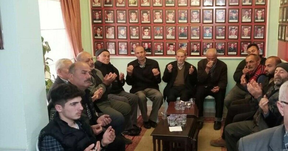 Bafra’da şehitler için mevlit programı