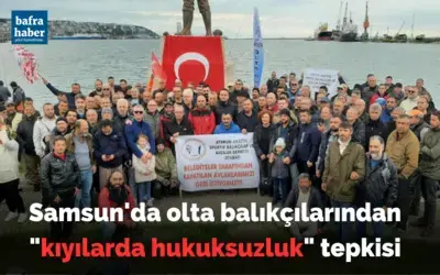 Olta balıkçılarından "kıyılarda hukuksuzluk" tepkisi
