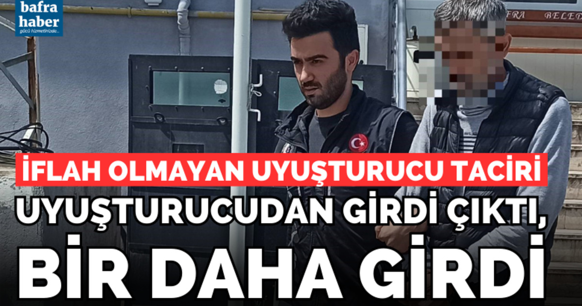 Uyuşturucudan girdi çıktı, bir daha girdi