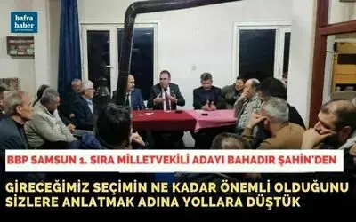 Gireceğimiz Seçimin Ne Kadar Önemli Olduğunu Sizlere Anlatmak Adına Yollara Düştük