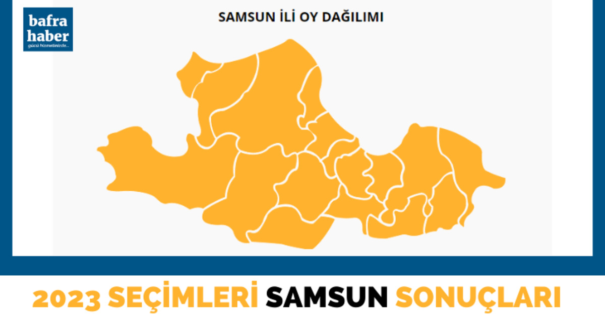 2023 Samsun Seçim Sonuçları