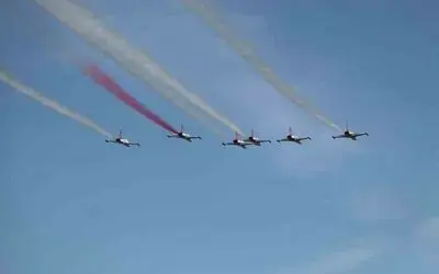 SOLOTÜRK ve Türk Yıldızları Samsun semalarında
