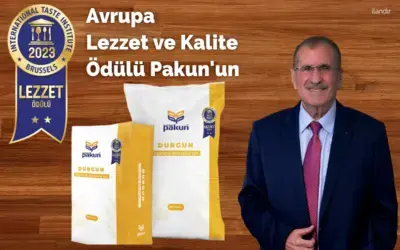 Pakun’a Avrupa’dan Lezzet Ve Kalite Ödülü