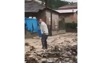 Samsun’da sağanak su baskınlarına sebep oldu

