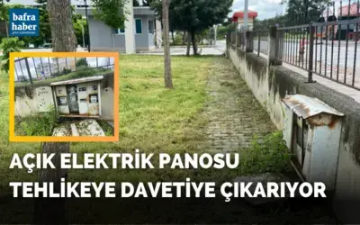 Açık Elektrik Panosu Tehlikeye Davetiye Çıkarıyor