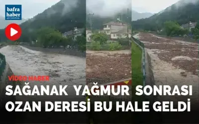 Ozan Köyü Yağmura Teslim!