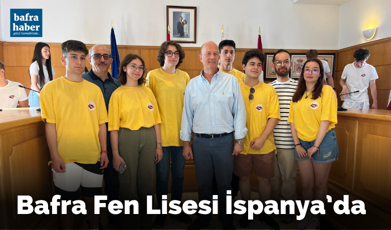 Bafra Fen Lisesi İspanya’da