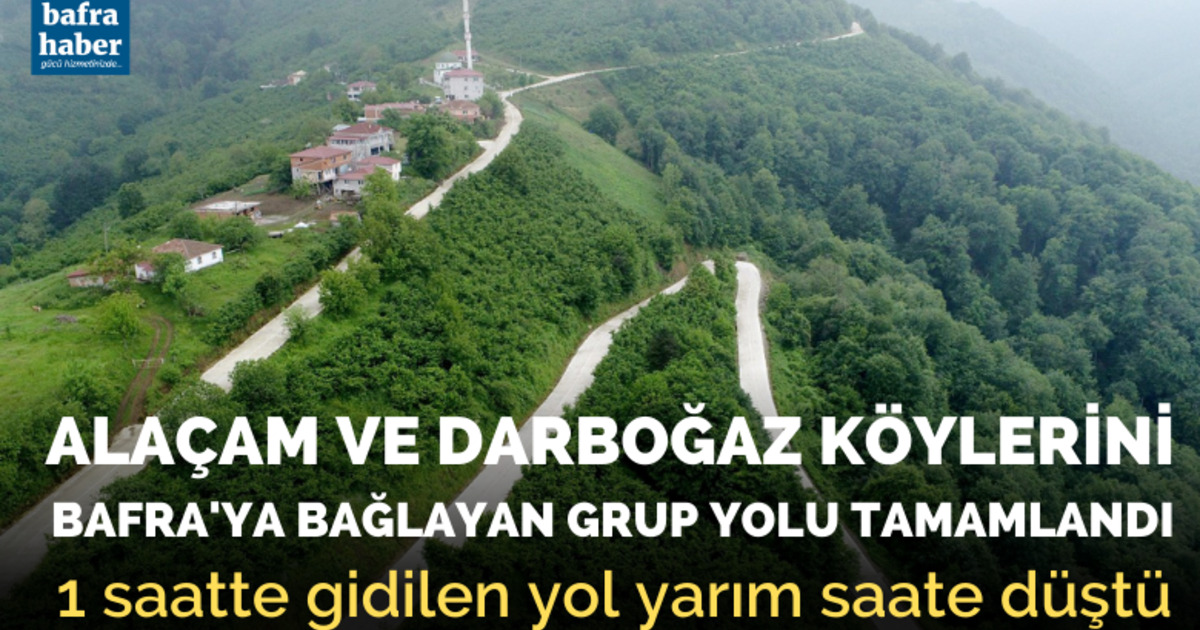 Daha önce 1 saatte gidilen yol yarım saate düştü
