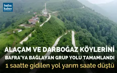 Daha önce 1 saatte gidilen yol yarım saate düştü