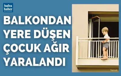 Balkondan Yere Düşen Çocuk Ağır Yaralandı