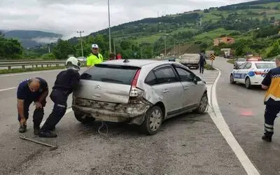 Samsun’da trafik kazası: 4 yaralı
