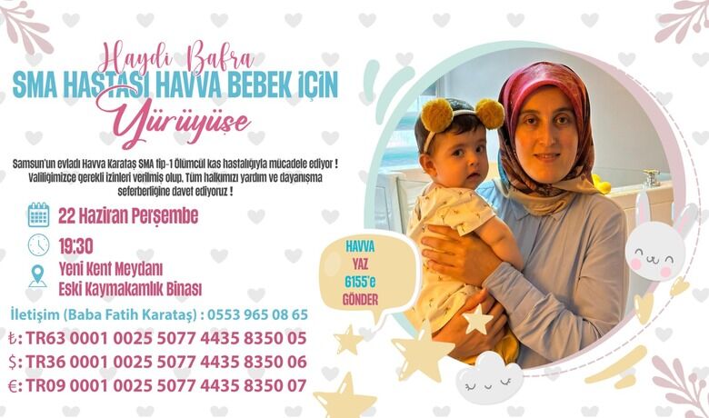 Haydi Bafra Havva İçin Hep Birlikte Yürüşüye