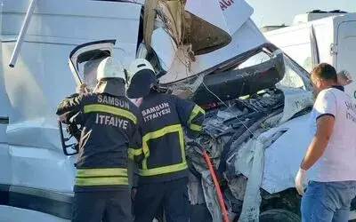 Canlı yayın aracı kaza yaptı: 2 ölü, 1 yaralı
