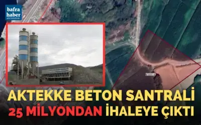 Beton Santrali Arsası 25 Milyona Satışa Çıktı