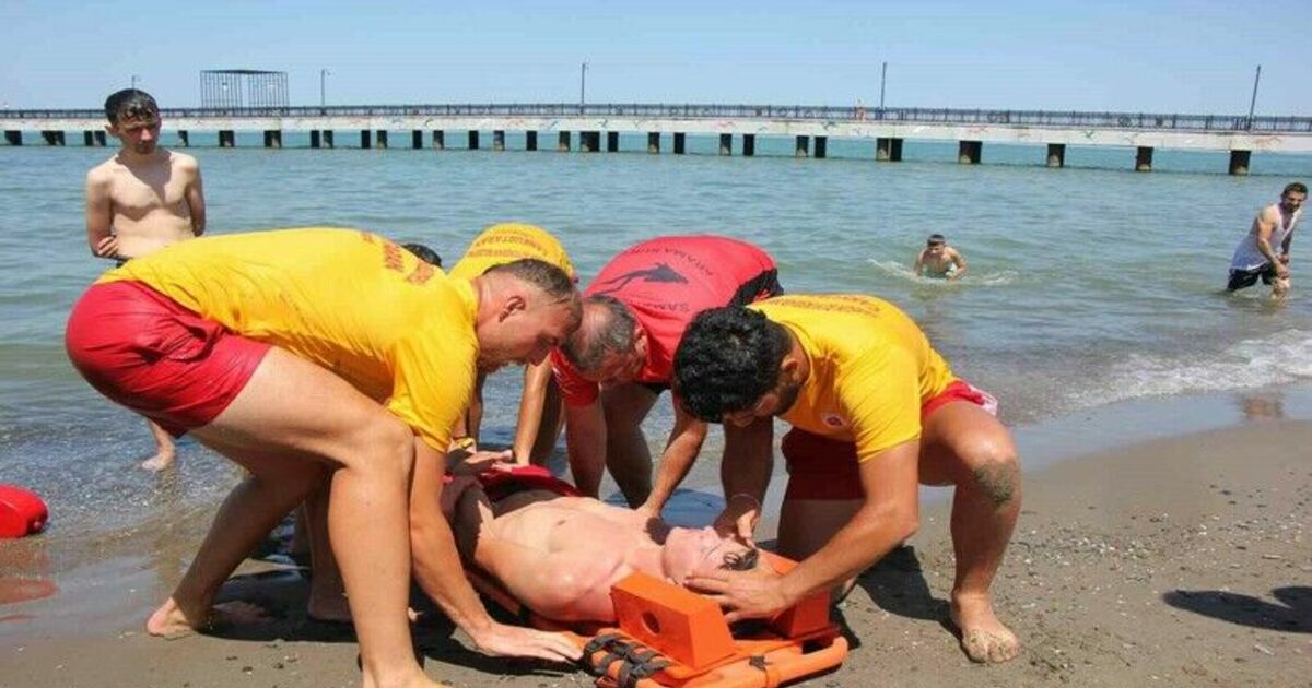 5 kişinin boğulduğu Samsun’da cankurtaranlardan nefes kesen tatbikat
