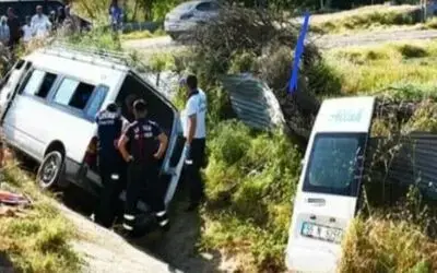Samsun’da minibüs şarampole devrildi: 2 ölü, 5 yaralı
