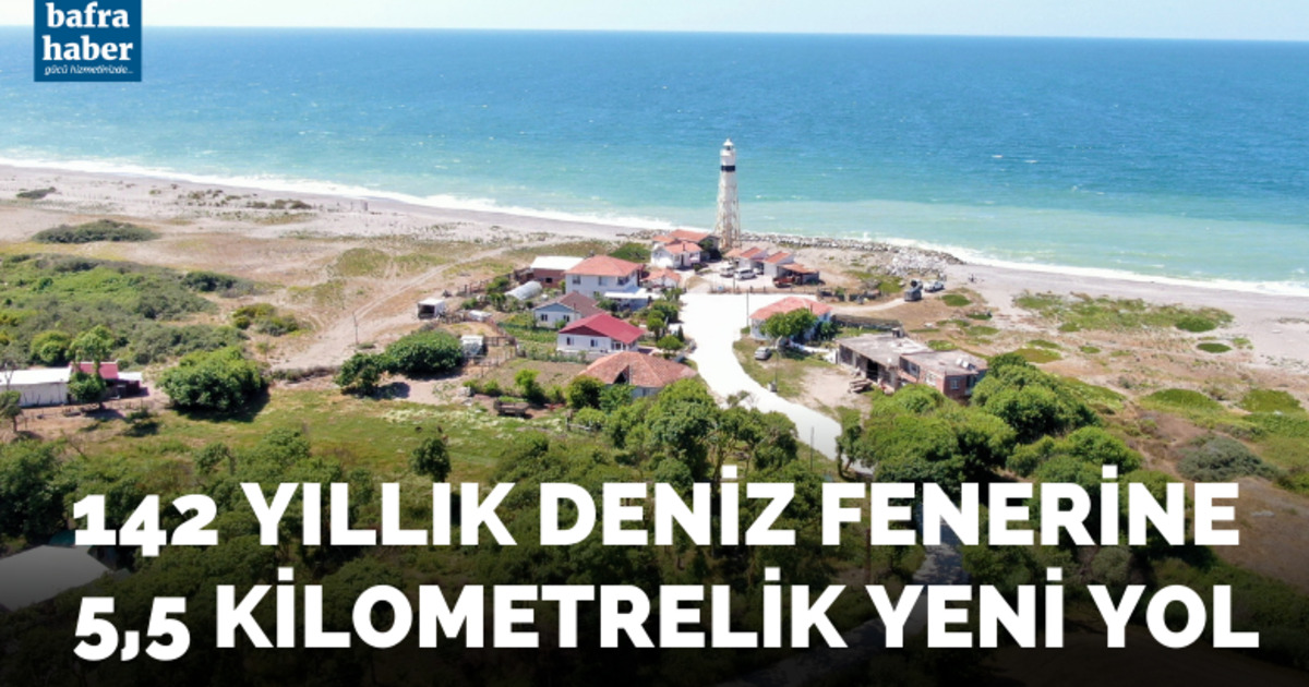 142 yıllık deniz fenerine yeni yol
