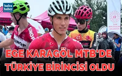 Ege Karagöl Mtb’de Türkiye Birincisi Oldu