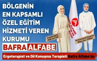 Bölgenin en kapsamlı özel eğitim hizmeti veren kurumu Alfabe
