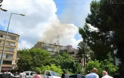 Çatı katında çıkan yangın korkuttu
