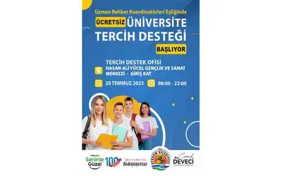 Atakum’dan üniversite adaylarına tercih desteği
