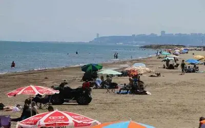 Samsun plajları hareketlendi
