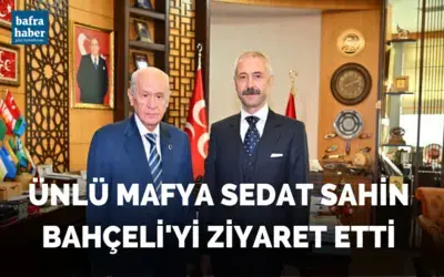 Cezaevinden Tahliye Edilen Sedat Şahin, Devlet Bahçeli'yi Ziyaret Etti
