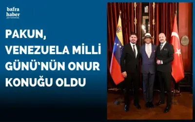 Pakun, Venezuela Milli Günü’nün Onur Konuğu Oldu