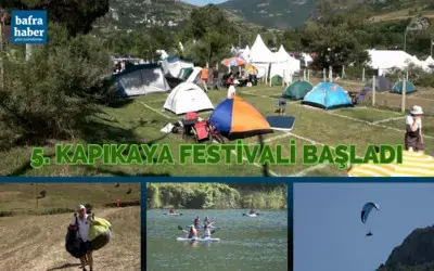 5. Kapıkaya Festivali Başladı