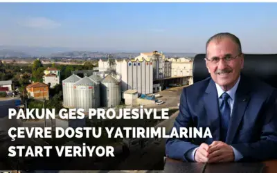 Pakun Ges Projesiyle Çevre Dostu Yatırımlarına Start Veriyor