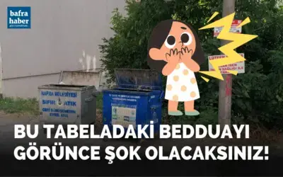 Bu Tabeladaki Bedduayı Görünce Şok Olacaksınız!