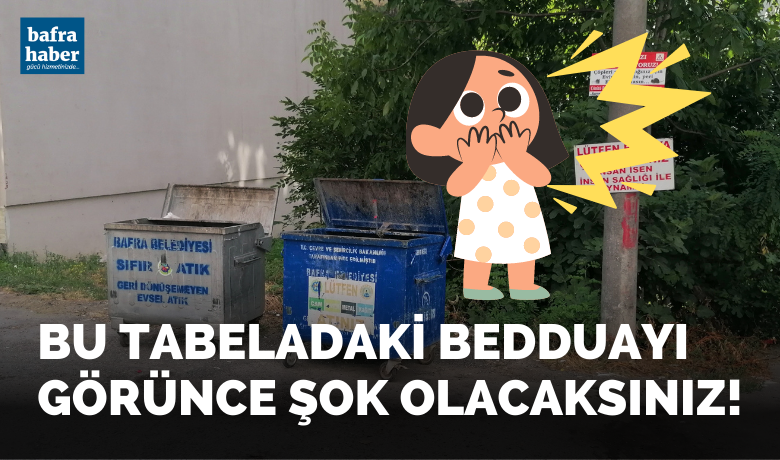 Bu Tabeladaki Bedduayı Görünce Şok Olacaksınız!