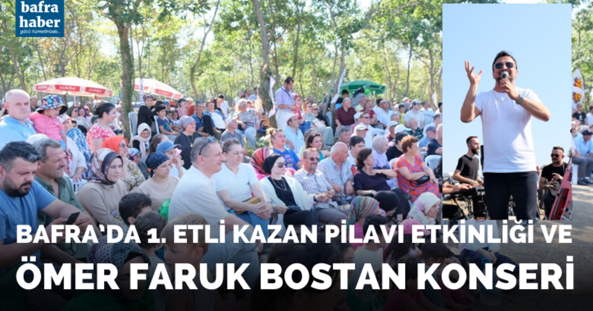 Hıdırellez Köyünde 1. Etli Kazan Pilavı Etkinliği 