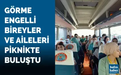 Görme Engelli Bireyler Ve Aileleri Piknikte Buluştu