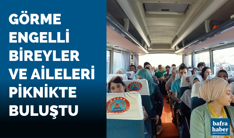 Görme Engelli Bireyler Ve Aileleri Piknikte Buluştu