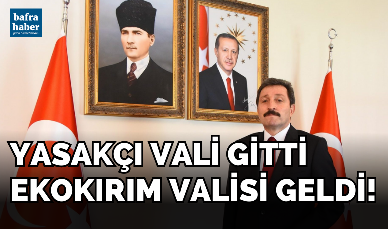 Vali Dağlı Samsun'a Veda Ediyor