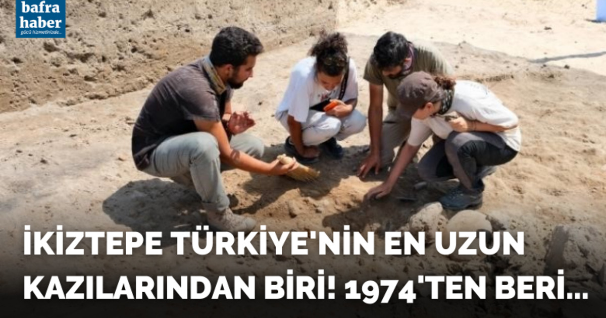 İkiztepe Türkiye'nin en uzun kazılarından biri!