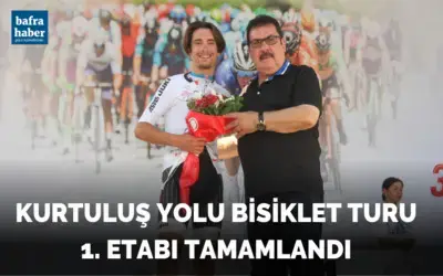 Kurtuluş Yolu Bisiklet Turu 1. Etabı tamamlandı