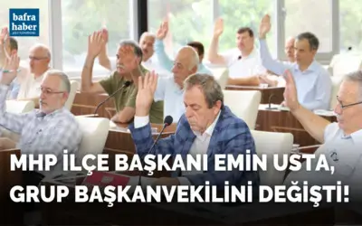 Başkan Usta, Grup Başkanvekilini Değişti!