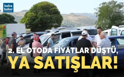 2. el otoda fiyatlar düştü! Ya satışlar...