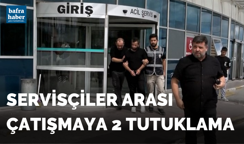 Servisçiler arasındaki çatışmaya 2 tutuklama! - Samsun’un Bafra ilçesinde eğitim-öğretim yılının ilk gününde 1 kişinin yaralandığı servisçiler arasındaki silahlı çatışma ile ilgili 2 kardeş tutuklandı.