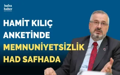 Hamit Kılıç Anketinde Memnuniyetsizlik Had Safhada