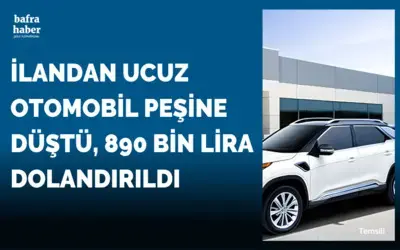 Araba almak isterken 890 bin lira dolandırıldı
