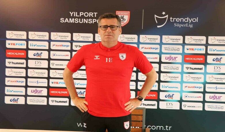 Hüseyin Eroğlu: “Sabır ve destek istiyoruz”
 - SAMSUN (İHA) – Süper Lig’de oynadığı 4 maçta 1 puan alan Samsunspor’da Teknik Direktör Hüseyin Eroğlu, sabır ve destek istediklerini söyledi.