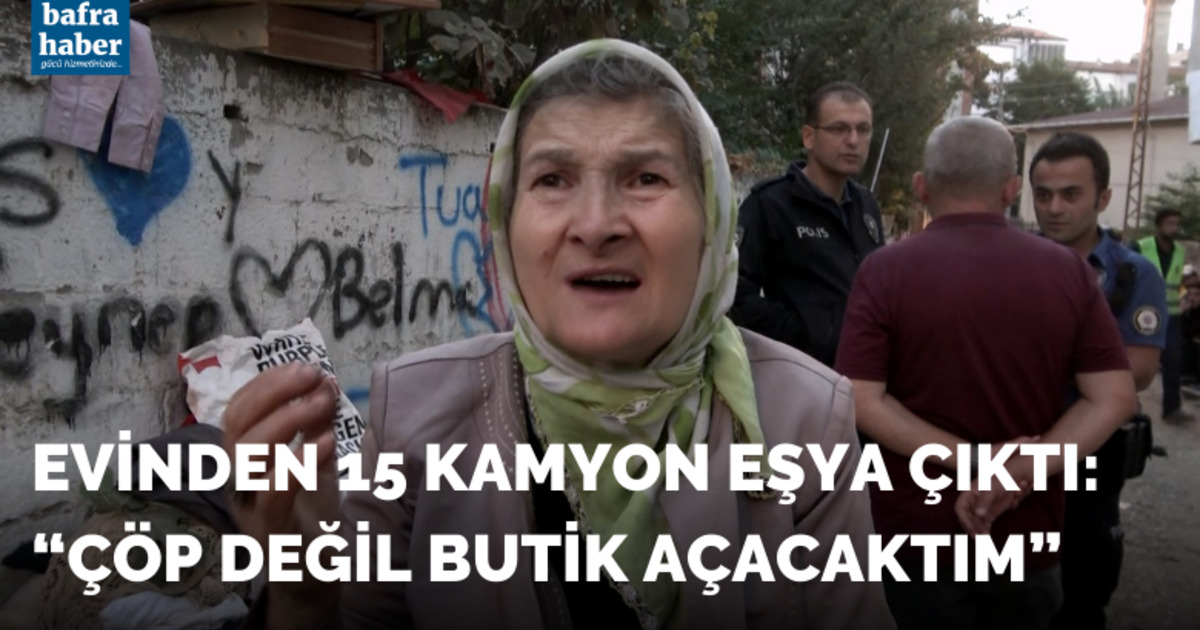 Belediye başkan adayının evinden 15 kamyon çöp çıktı