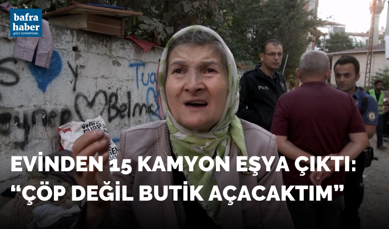 Belediye başkan adayının evinden 15 kamyon çöp çıktı